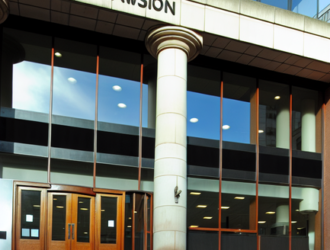 A courthouse exterior, to indicate a location for a class action lawsuit