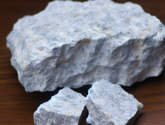 A visual representation of asbestos mineral in raw form