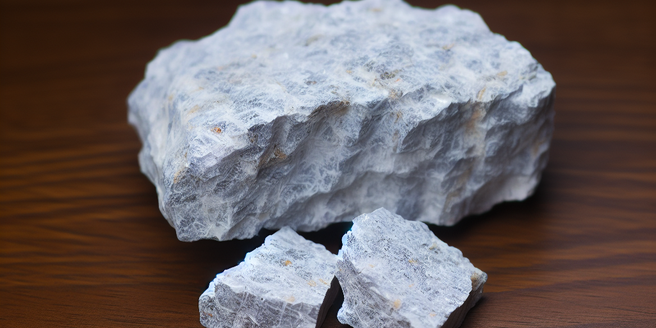 A visual representation of asbestos mineral in raw form